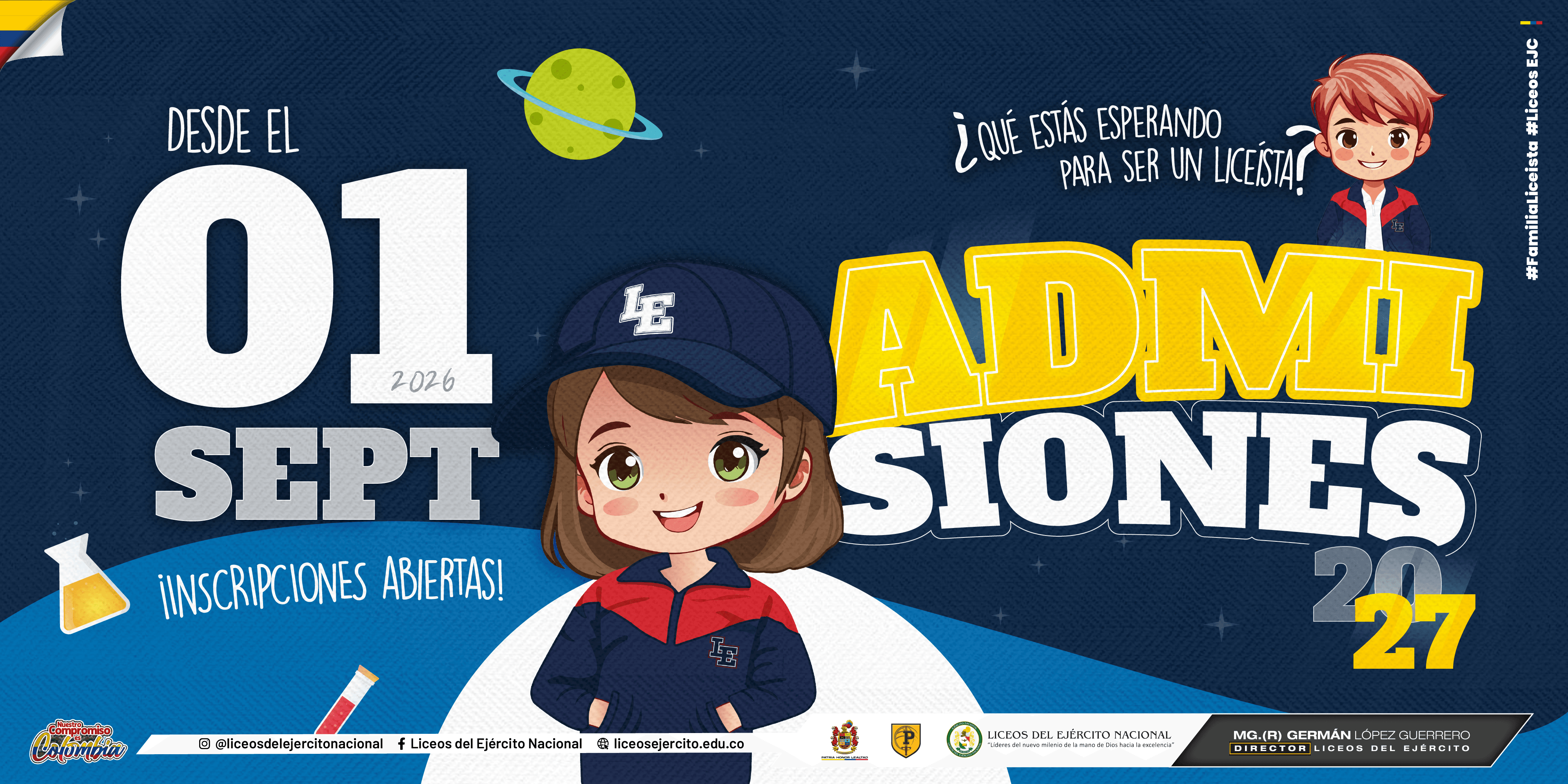 ¡YA ESTÁN ABIERTAS LAS MATRÍCULAS!