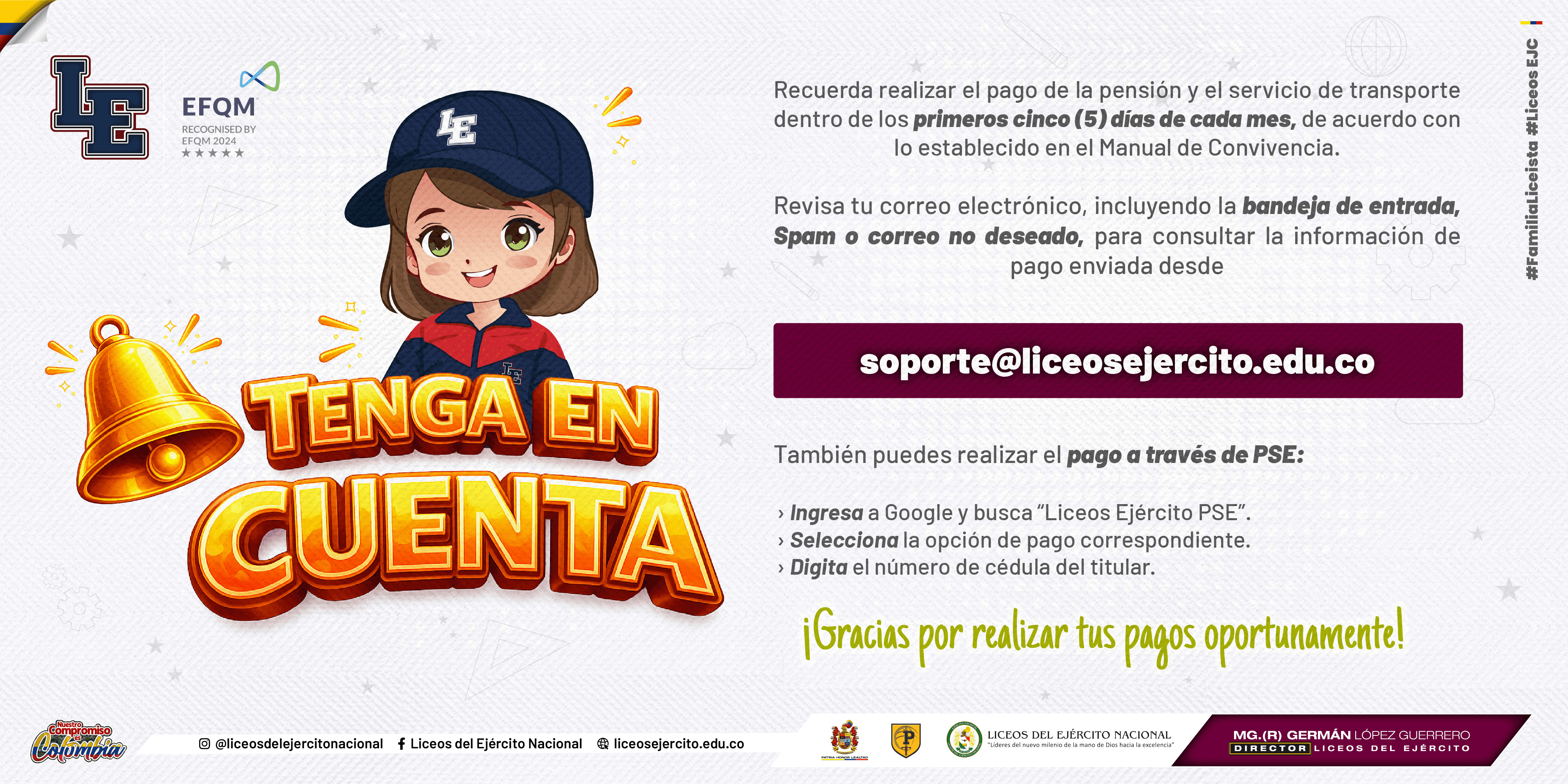¡INFORMACIÓN IMPORTANTE!